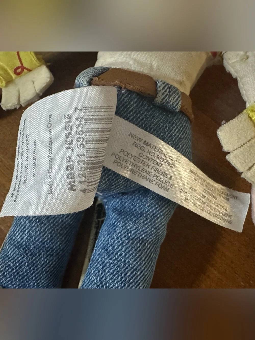Toy Story Jessie Plush Ragdoll (Disney Store 2010)